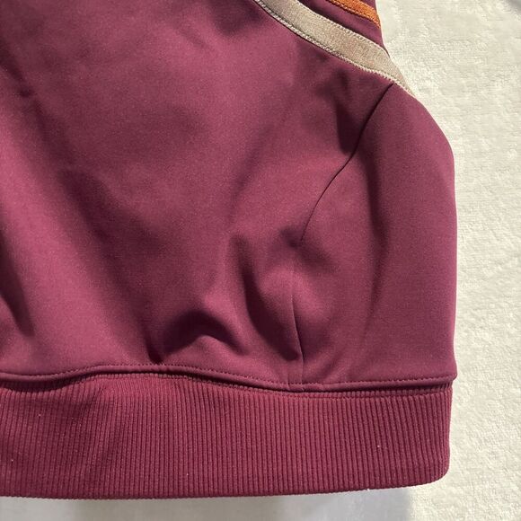 Free People Movement Freestyle Sports Bra Maroon Size Small Gym Running Workout - Picture 5 of 13